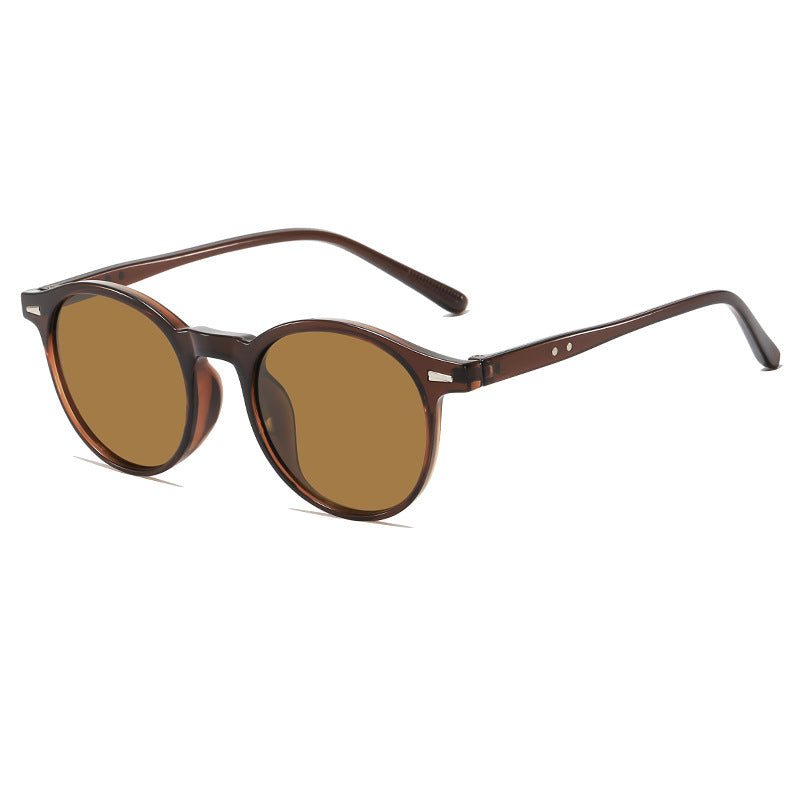 Klassische Rundrahmen-Sonnenbrille Karnz