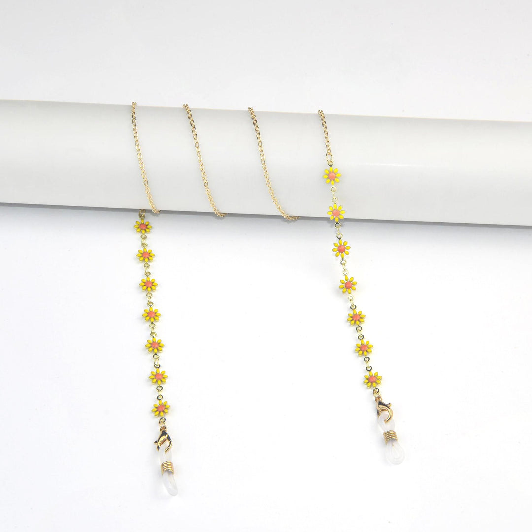 Floral Design Eyewear Chain Karnz