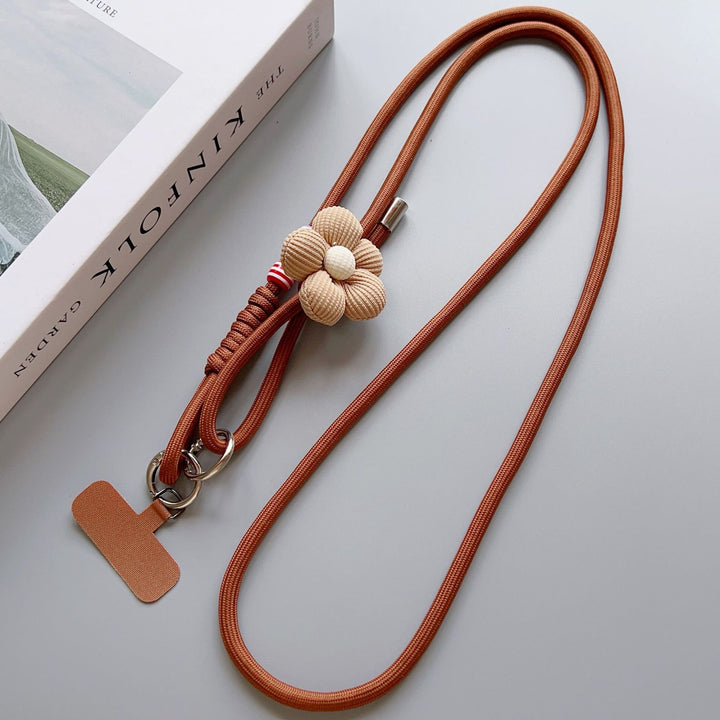 Dekorativer Blumenanhänger Handy-Lanyard Karnz