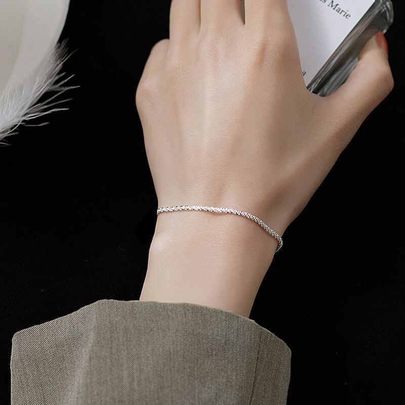Zartes Armband Aus Sterling Silber Karnz