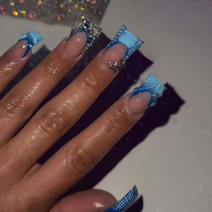 3D Dekorative Acryl-Nagelverbesserungen Karnz