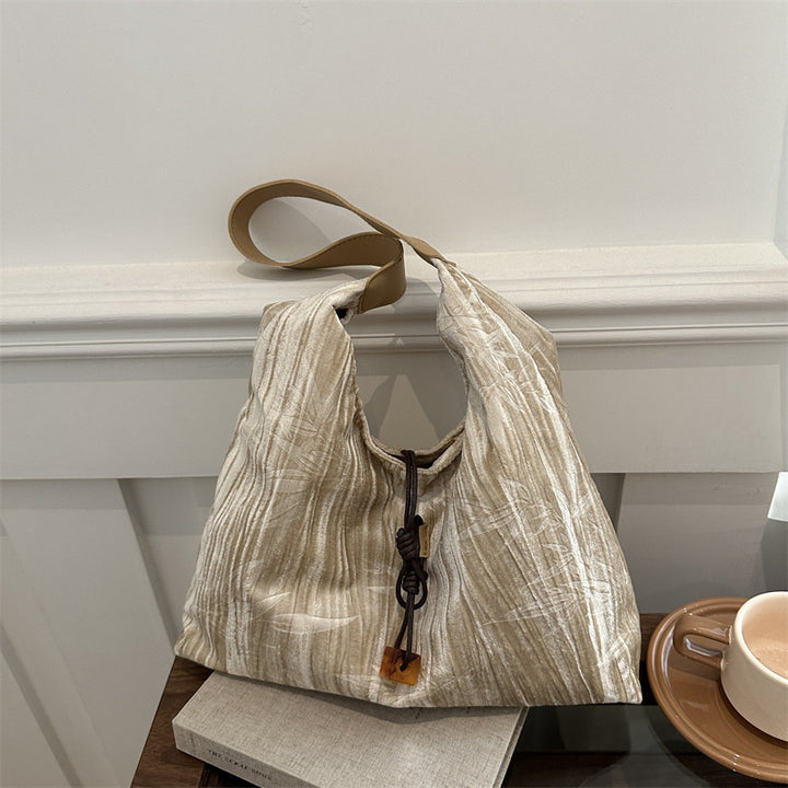 Vielseitige Samt Schultertasche Karnz