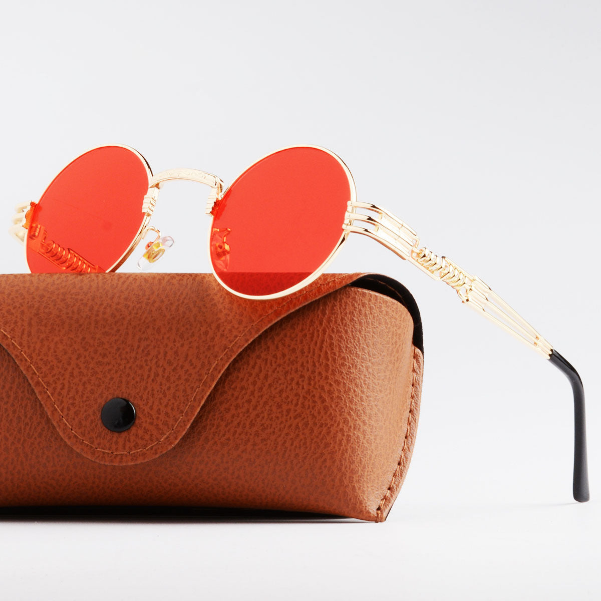 Damen Künstlerische Rundbrille Karnz