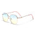 Damen geometrische Sonnenbrille im eleganten Design Karnz