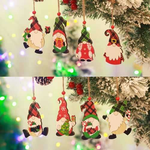 Dekorative Weihnachtsgnom Anhänger Karnz