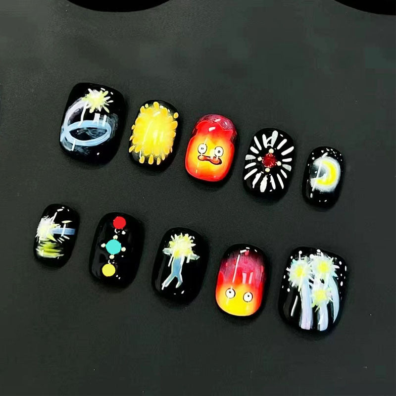 Verspieltes Künstlerisches Nagelkunst Design Set Karnz