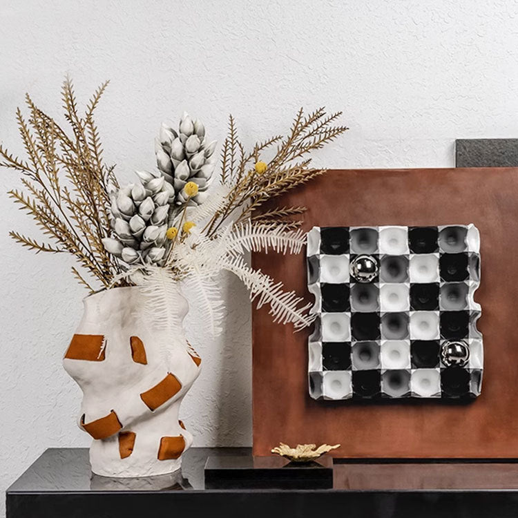 Künstlerische Keramische Textur Vase