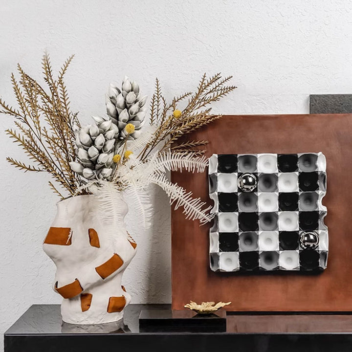 Künstlerische Keramische Textur Vase
