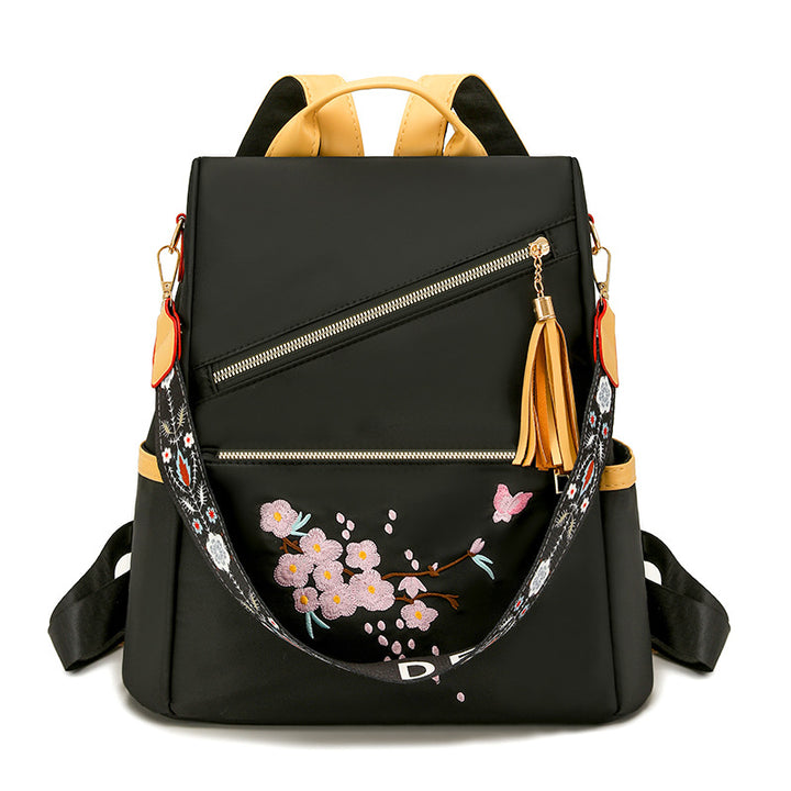Stylische Bestickte Rucksack Karnz