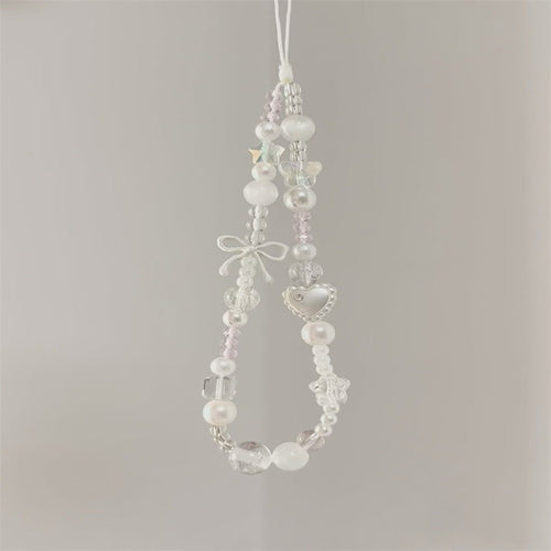 Elegante Perlen Brillen Kette Karnz
