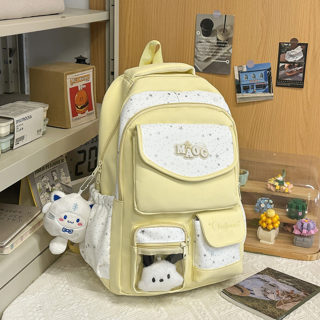 Dekorativer Plüsch Charakter Rucksack Karnz