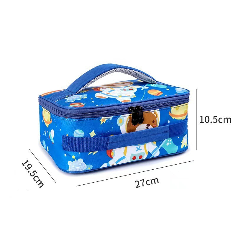 Cartoon-Themen-Isolierte Lunch-Tasche Karnz