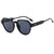 Damen Modische Sonnenbrille im modernen Oktagon-Design Karnz