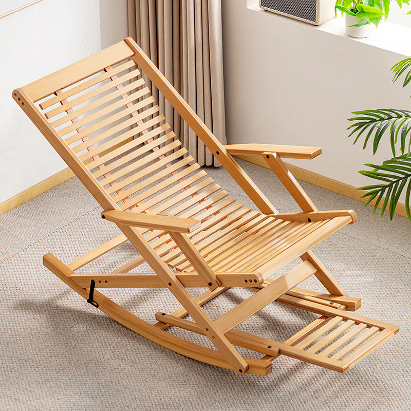 Hochwertiger Relaxsessel Mit Klappbarem Design Und Robustem Holzgestell Karnz