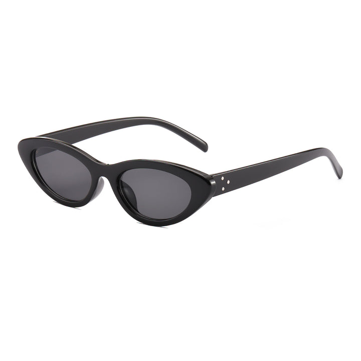 Damen Cat-Eye Sonnenbrille im eleganten Leo-Design Karnz