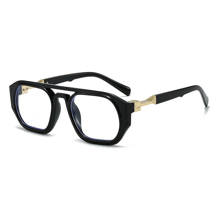 Damen Designer-Sonnenbrille mit markantem Rahmen Karnz