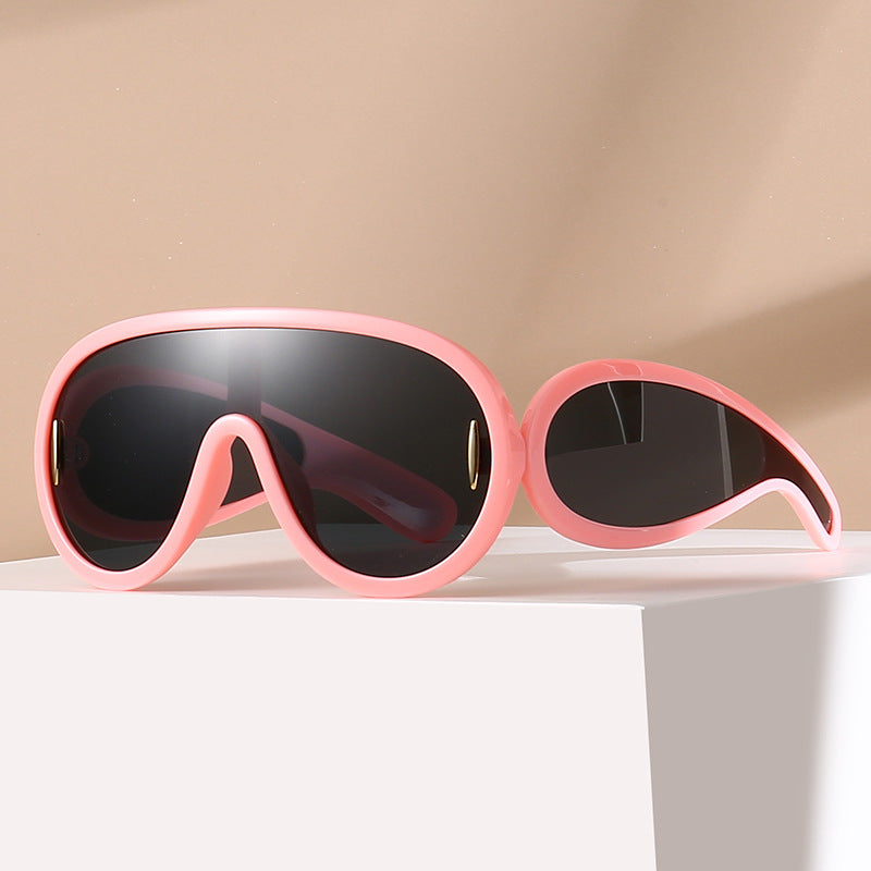 Damen fashion-forward Sportsonnenbrille Karnz