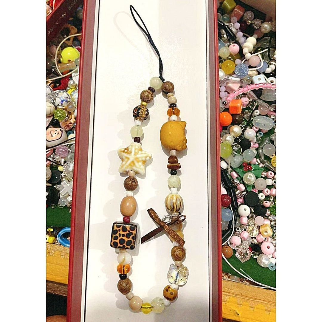 Dekorativer Perlen Charm Lanyard Karnz 1790136029