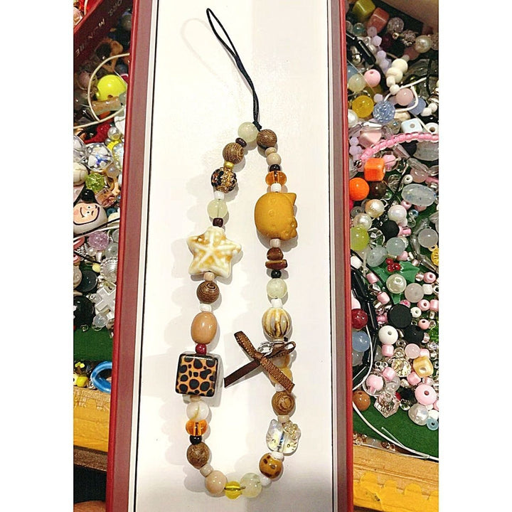 Dekorativer Perlen Charm Lanyard Karnz 1790136029