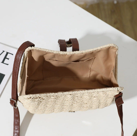Damen Handtasche im modernen geflochtenen Design Karnz