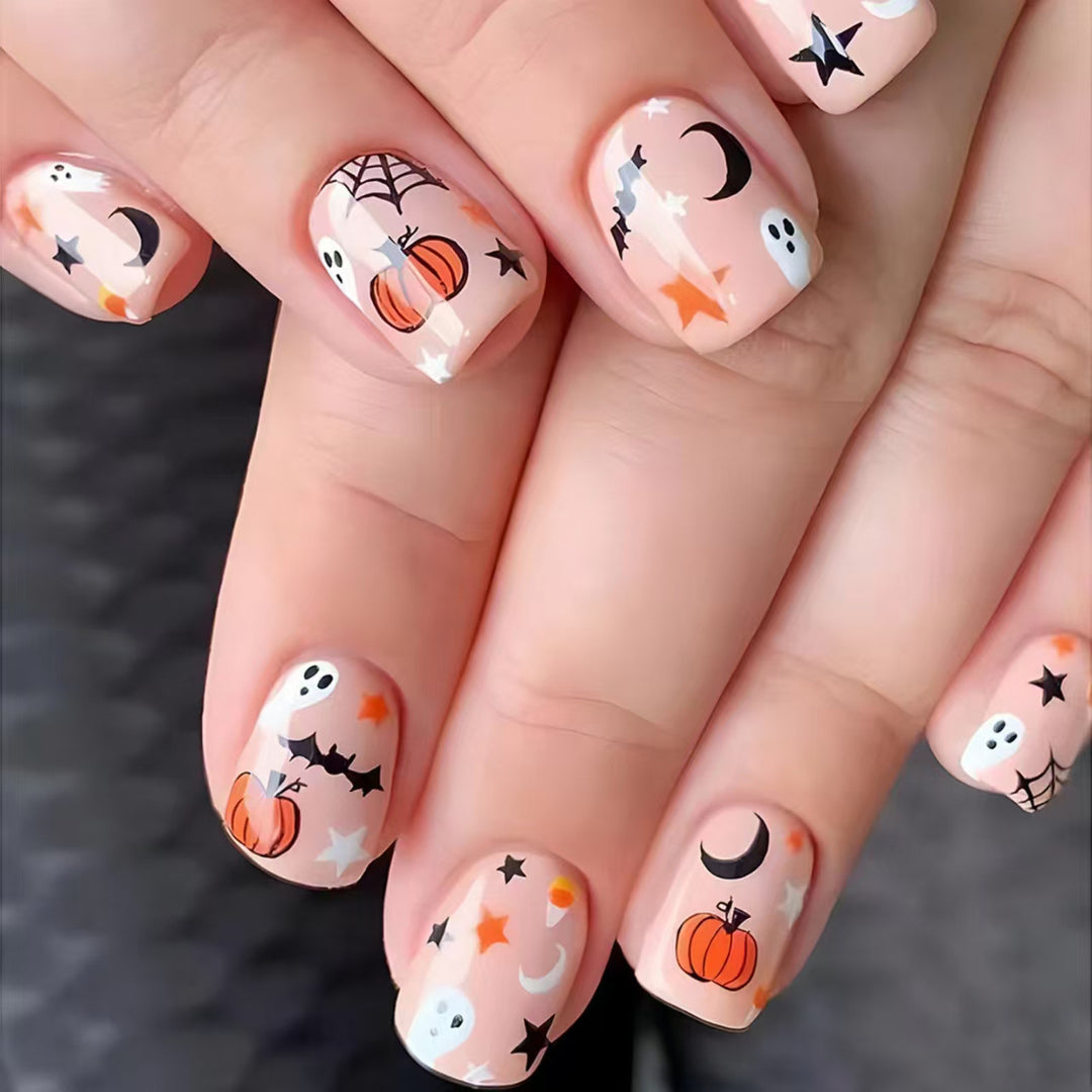 Halloween-Themen Dekorative Nagelkunst Set