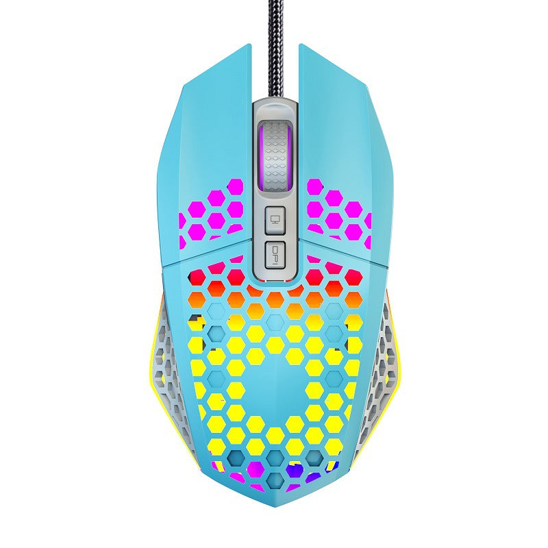 Gaming-Maus mit Rgb-Beleuchtung und Ergonomischem Design Karnz