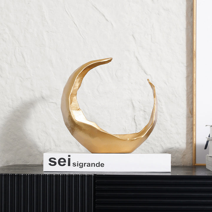Dekorative abstrakte Mondskulptur