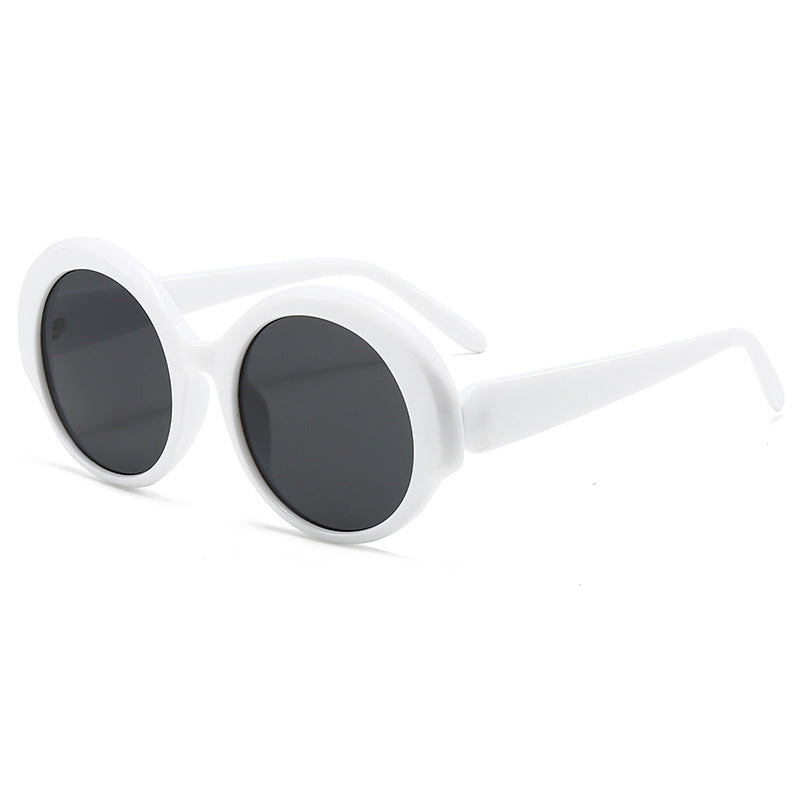 Damen modische runde Designer-Sonnenbrille Karnz