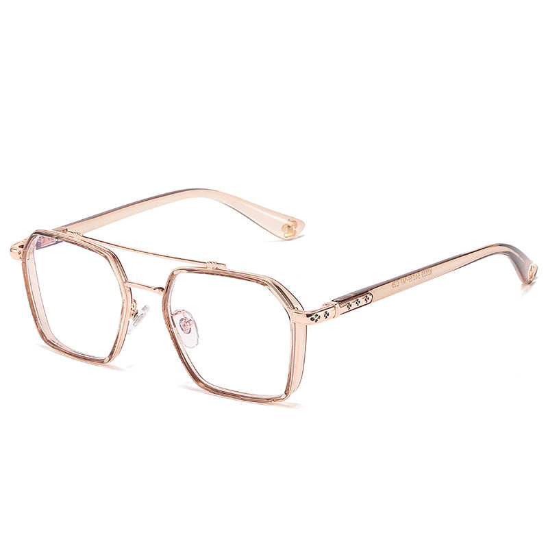 Damen modische Brille im geometrischen Design Karnz