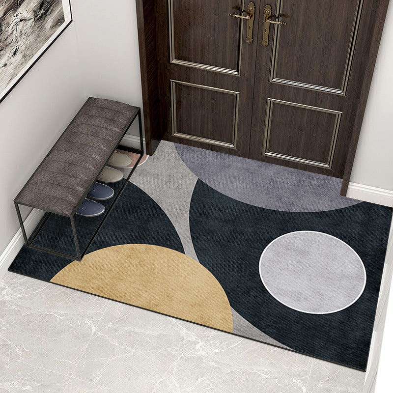 Stylische geometrische Eingangsmatte für den Hauseingang