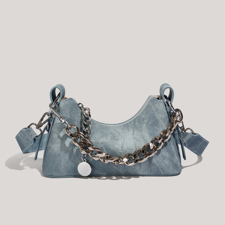 Stylische Ketten-Detail-Handtasche Karnz