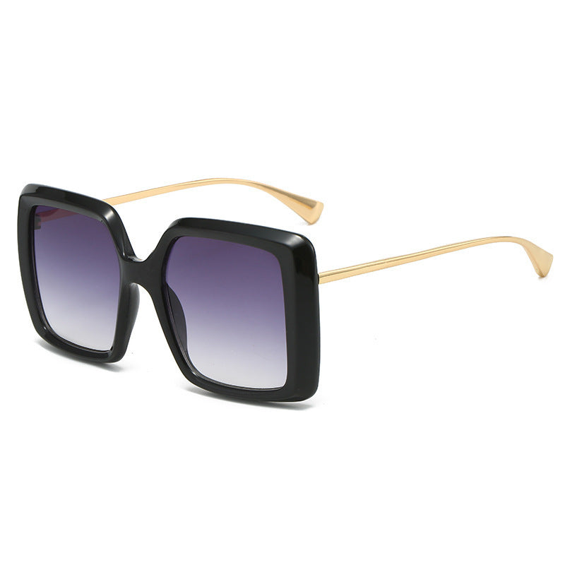 Damen oversized Sonnenbrille mit stilvollem geometrischem Design Karnz
