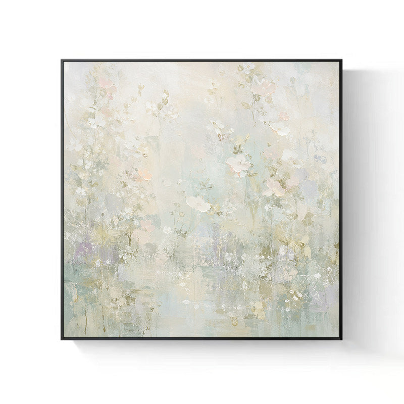 Florale abstrakte Wandkunst