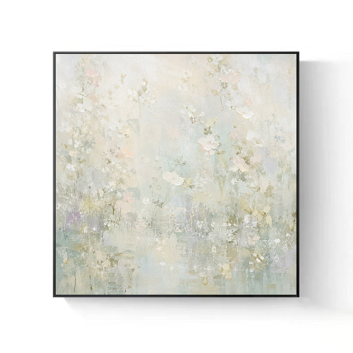 Florale abstrakte Wandkunst
