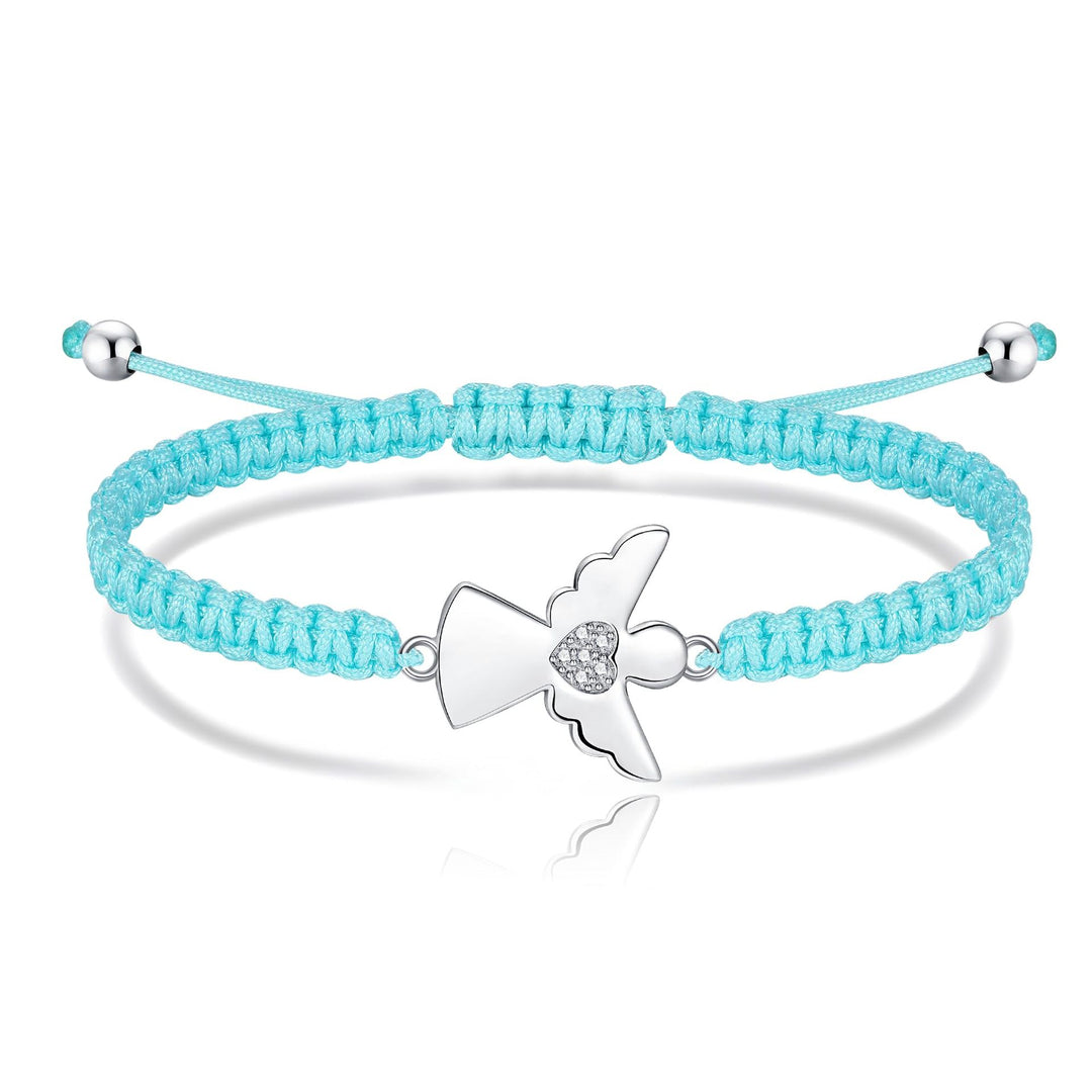 Verstellbares Engel Charm Armband Karnz
