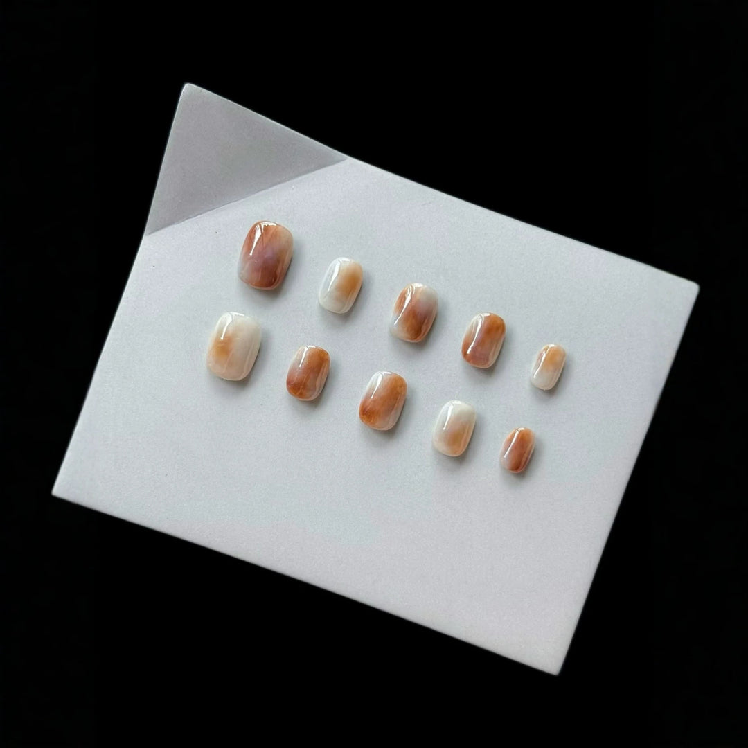 Elegante Gradient Press-On Nagelset
