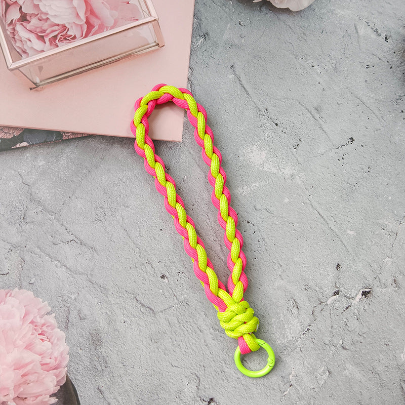 Geflochtenes Paracord Schlüsselanhänger Halter Karnz
