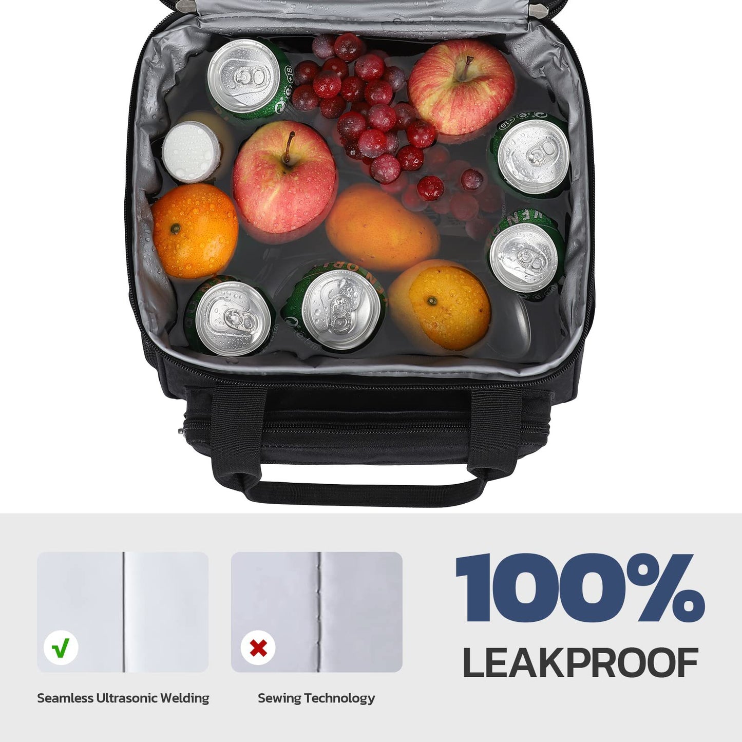 Damen Isolierte Picknick- und Lebensmittel-Tasche Karnz