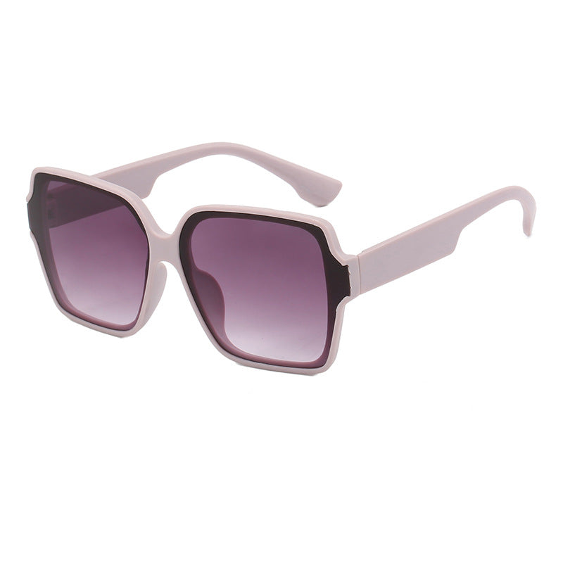 Damen quadratische Sonnenbrille mit einzigartigem, stilvollem Rahmen Karnz
