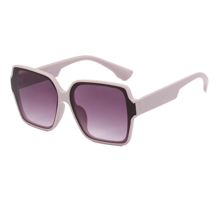 Damen quadratische Sonnenbrille mit einzigartigem, stilvollem Rahmen Karnz