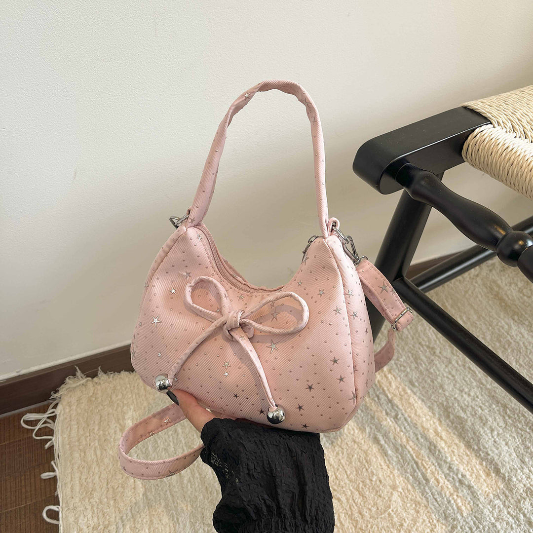 WoDekorative Sternmuster Hobo Tasche Karnz