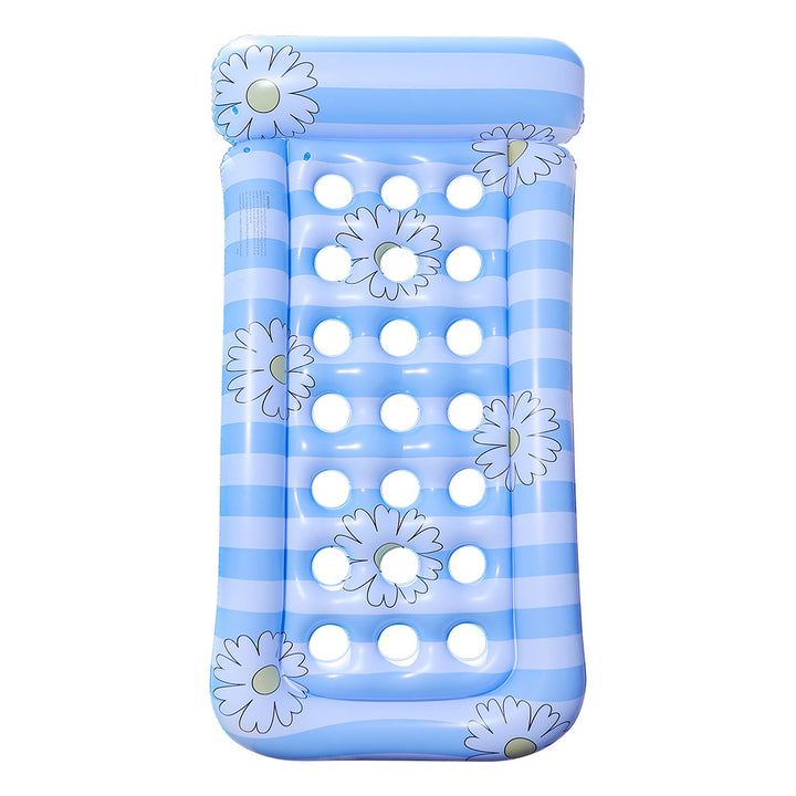 Damen Aufblasbare Badeliege mit Blumendesign Karnz