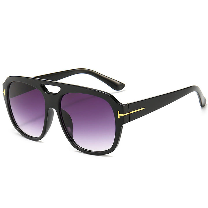 Oversized quadratische Rahmen Sonnenbrille Karnz
