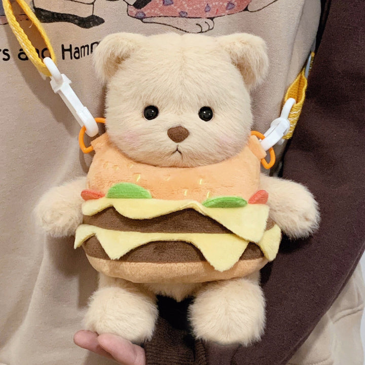 Kuscheltier mit Hamburger-Applikation Karnz
