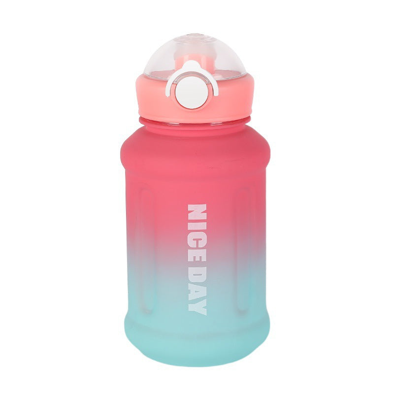 Unisex Silikon-Wasserflasche mit auslaufsicherem Deckel Karnz