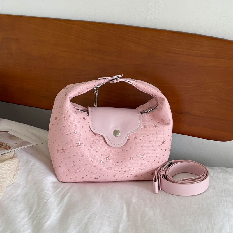 Stilvolle Sternen Druck Hobo Tasche