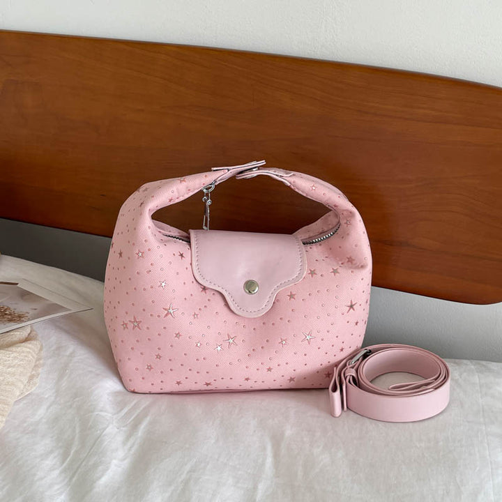 Stilvolle Sternen Druck Hobo Tasche