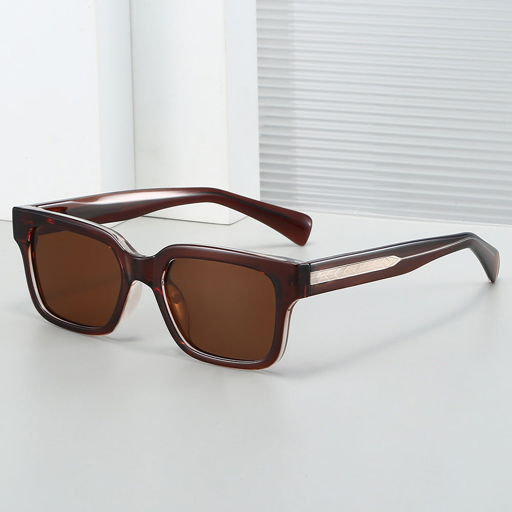 Damen modische quadratische Sonnenbrille Karnz