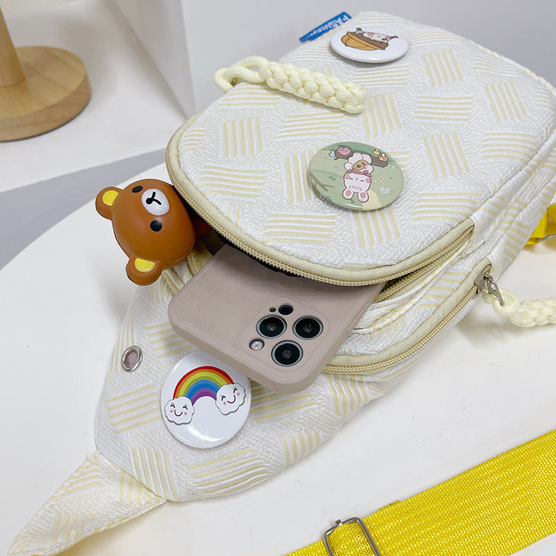 Fun gemusterte Sling Bag Karnz