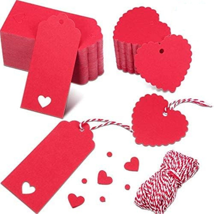 Herzförmige Geschenkanhänger Karnz